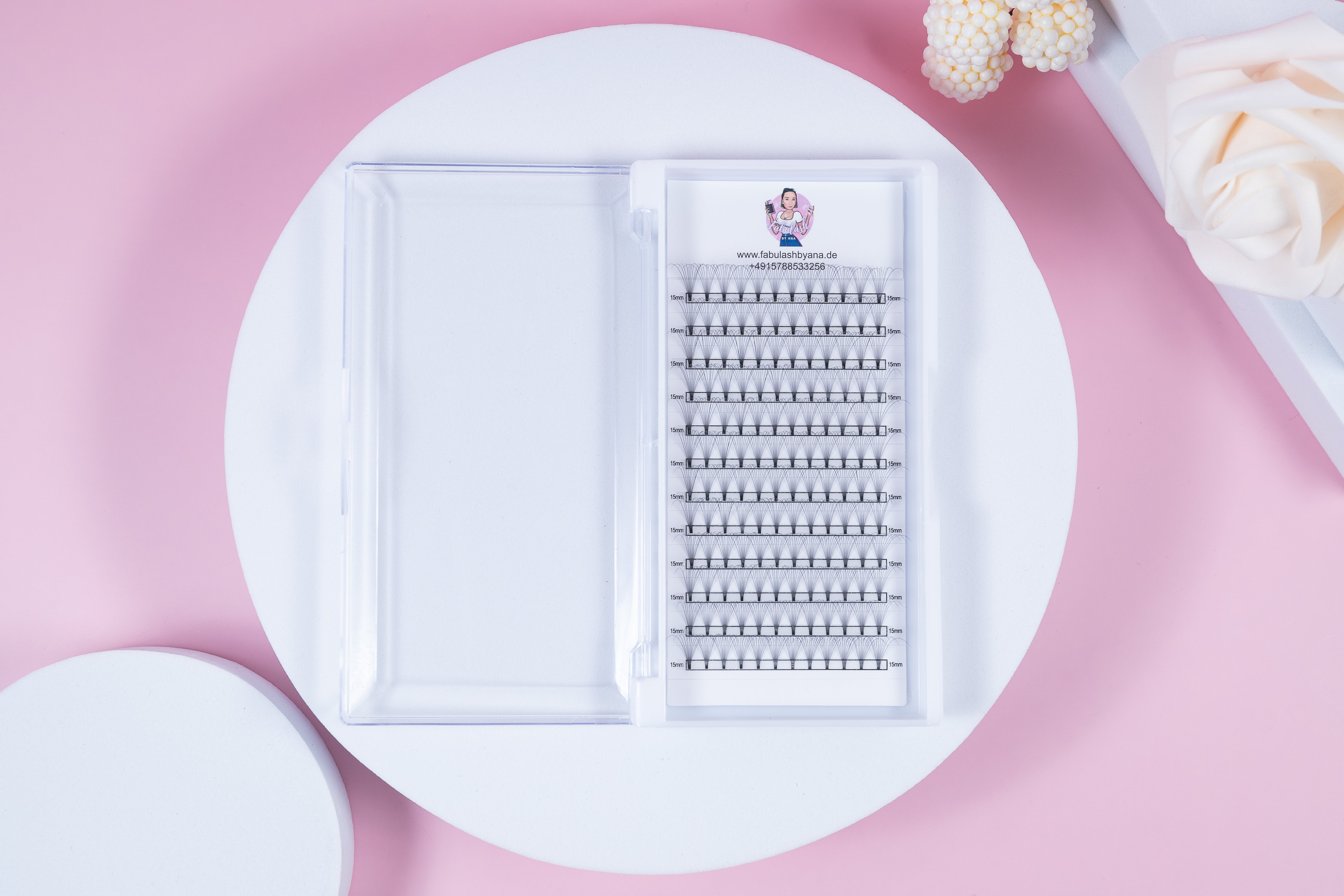 Wimpern 10D C Curl Dicke 0,5 Länge 8mm bis 15mm