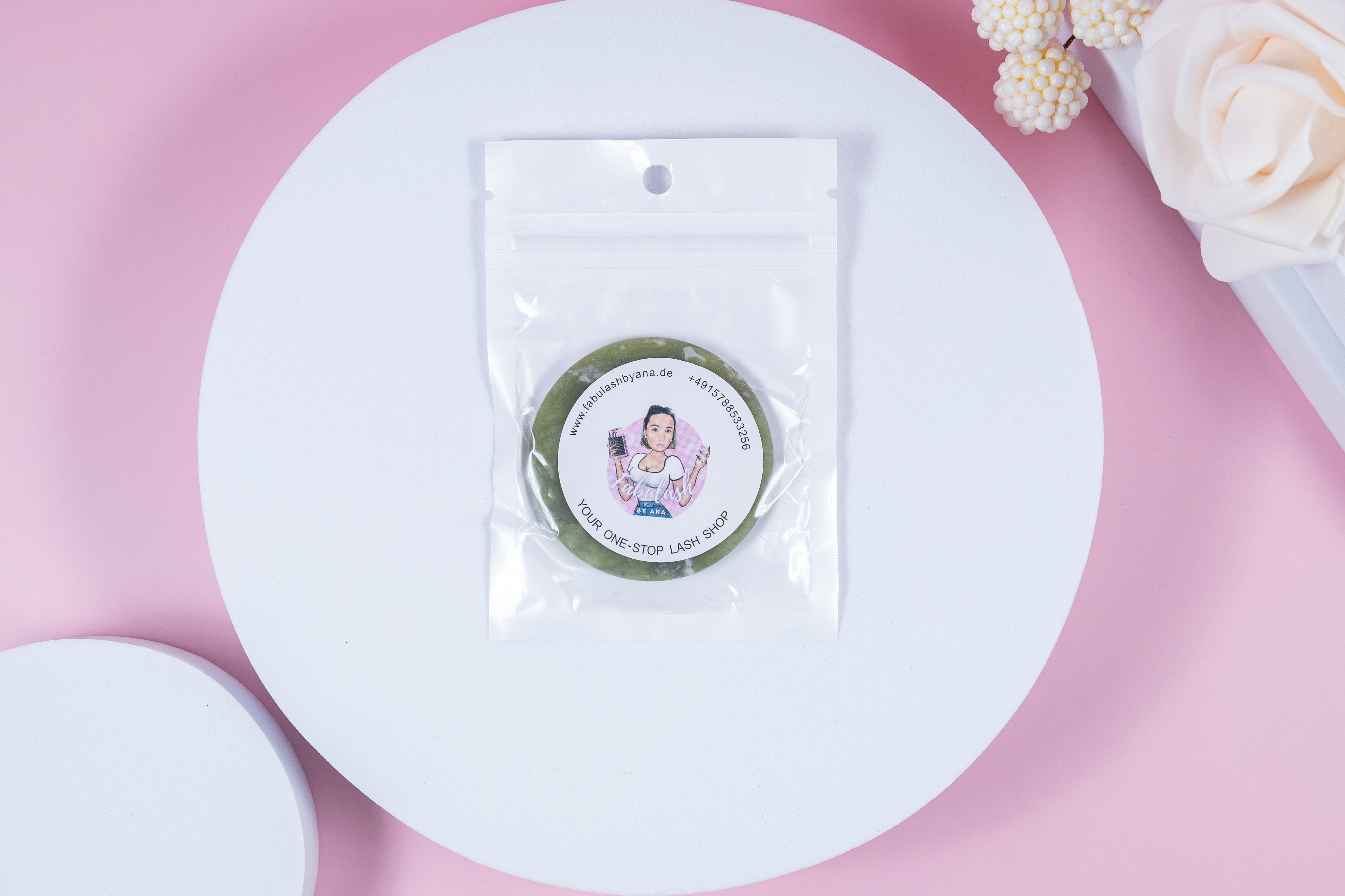 Jadestein für Wimpernverlängerungn