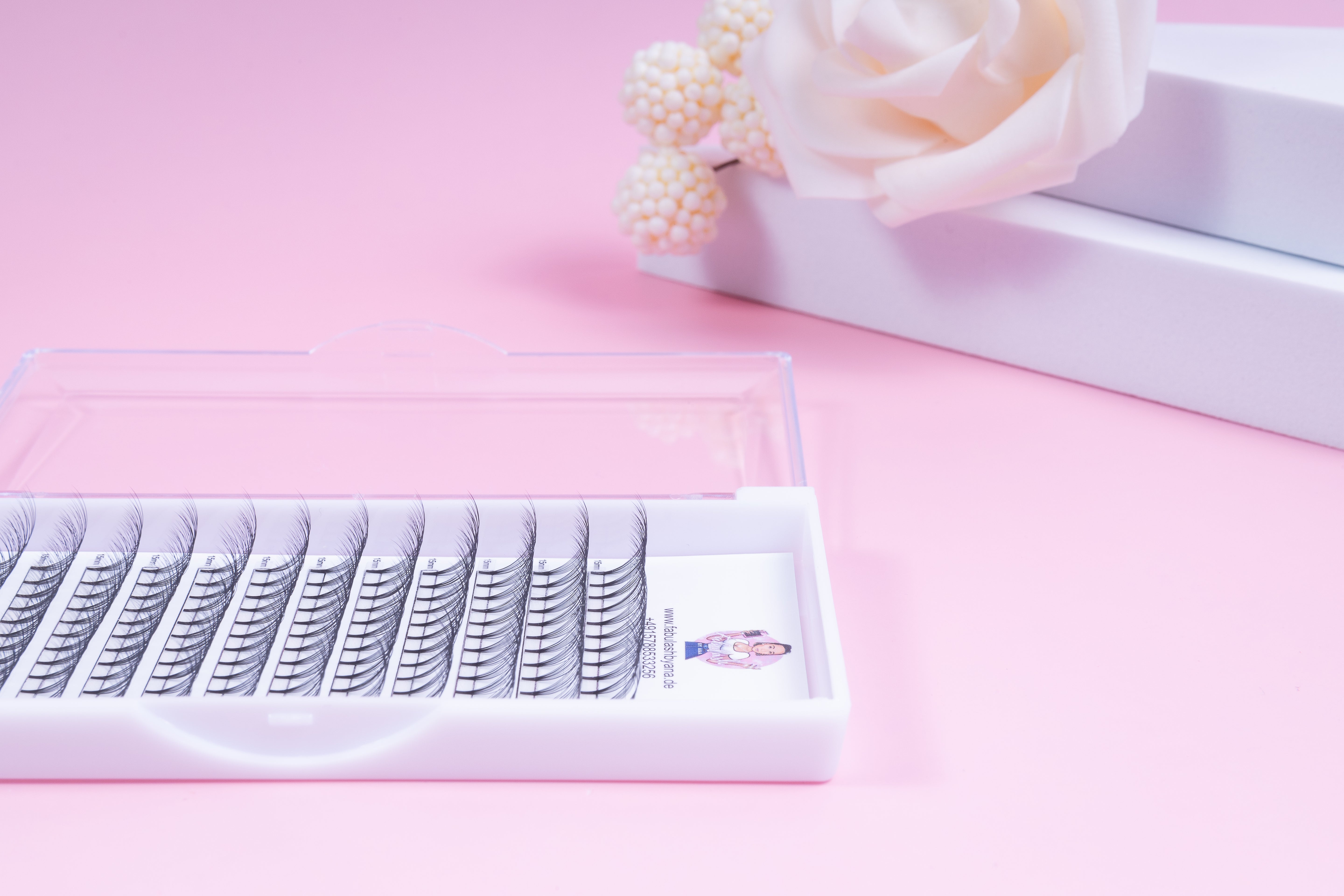 Wimpern 10D C Curl Dicke 0,5 Länge 8mm bis 15mm